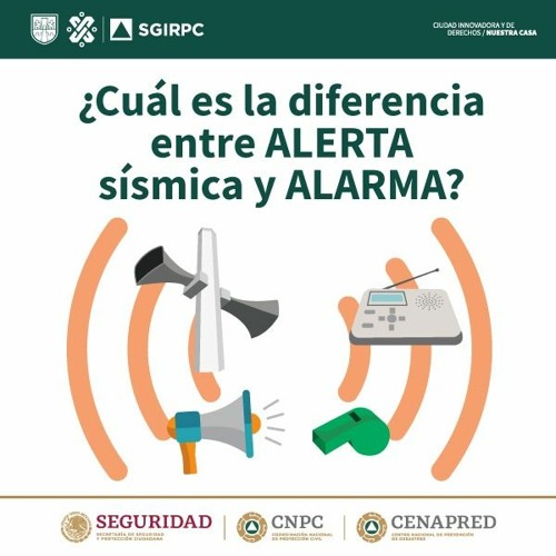 Cual Es La Diferencia Entre Alerta Sismica Y Alarma By Sgirpc Cdmx
