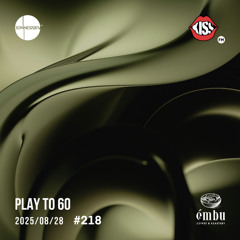 DJ JONNESSEY - PLAY TO 60 - #218 (2025 08 28) 120-128 BPM
