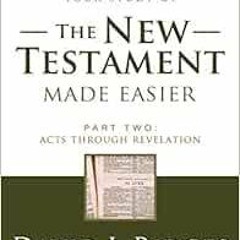 GET EBOOK EPUB KINDLE PDF The New Testament Made Easier Part 2 Revised Edition (Gospel Studies (Ceda