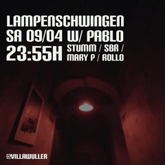 Pablo Stumm • Lampenschwingen • Villa Wuller • 090422