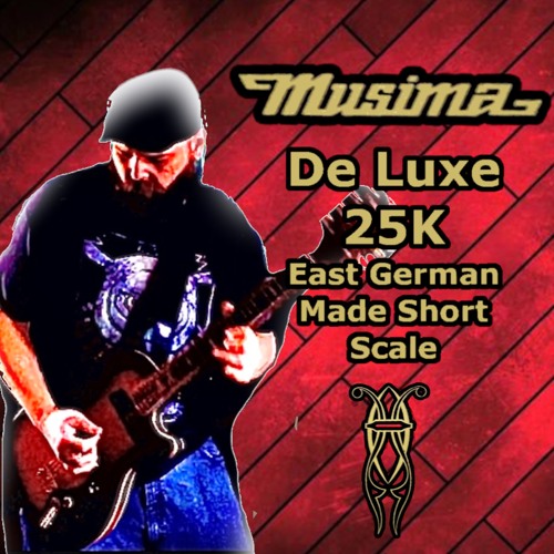 25k Rocks Stream Some Stoner Rock Leads On My Musima De Luxe 25K short scale ...