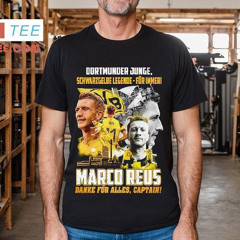 Dortmunder Junge Schwarzgelbe Legende Fur Immer Marco Reus Danke Fur Alles Captain Shirt