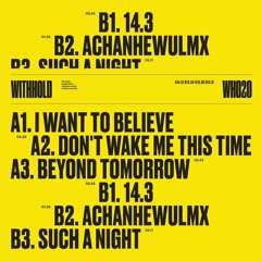 A1 I Want To Believe