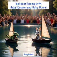 Sailboat Racing with Baby Dragon and Baby Bunny (Stephanie)