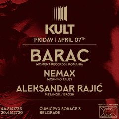 Barac @ Kult club (Belgrade / Serbia) 07.04.2023