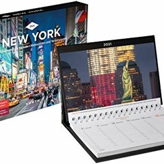 New York Tischkalender 2021: Wochenkalender mit Terminplaner (KUNTH Tischkalender mit Wochenplaner