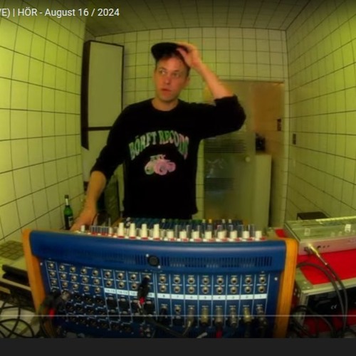 Erik Jäähalli (Live set) at HÖR - 16 Aug 2024