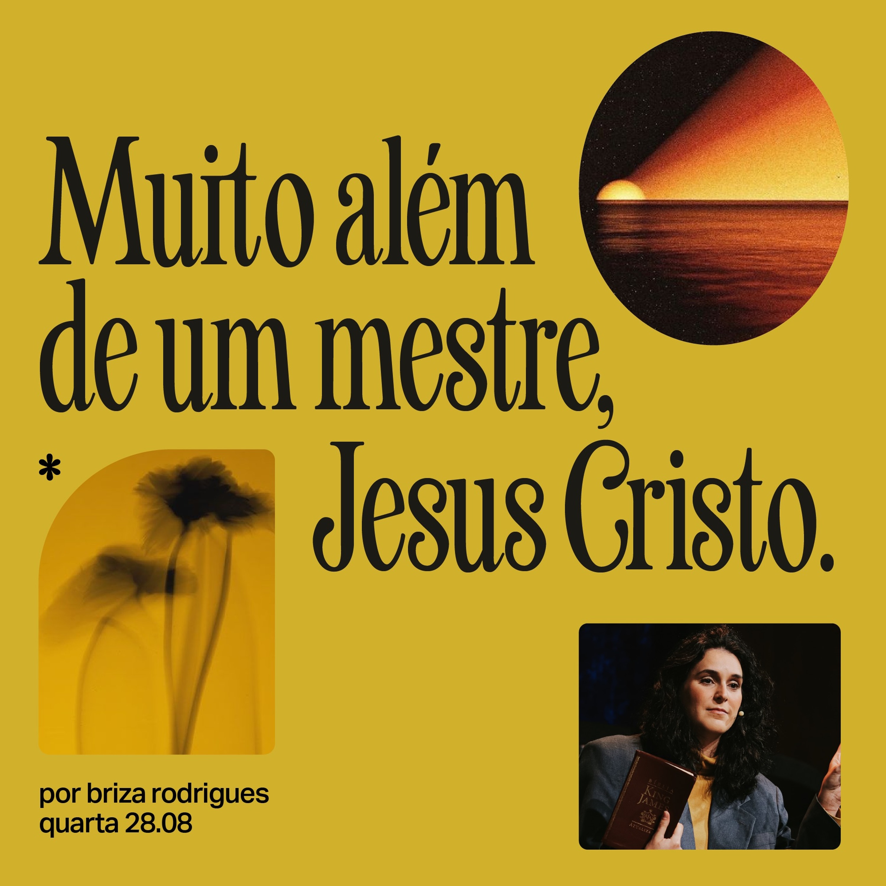 Muito além de um mestre, Jesus Cristo | Igreja Por Amor | Briza Rodrigues | 28 de Agosto de 2024 episode artwork