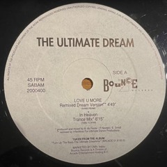 The Ultimate Dream - In Heaven (Trance Mix) 1993