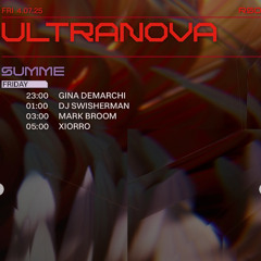 FRI 4.07.25  RSO X ULTRANOVA - Gina Demarchi  (Vinyl Session)