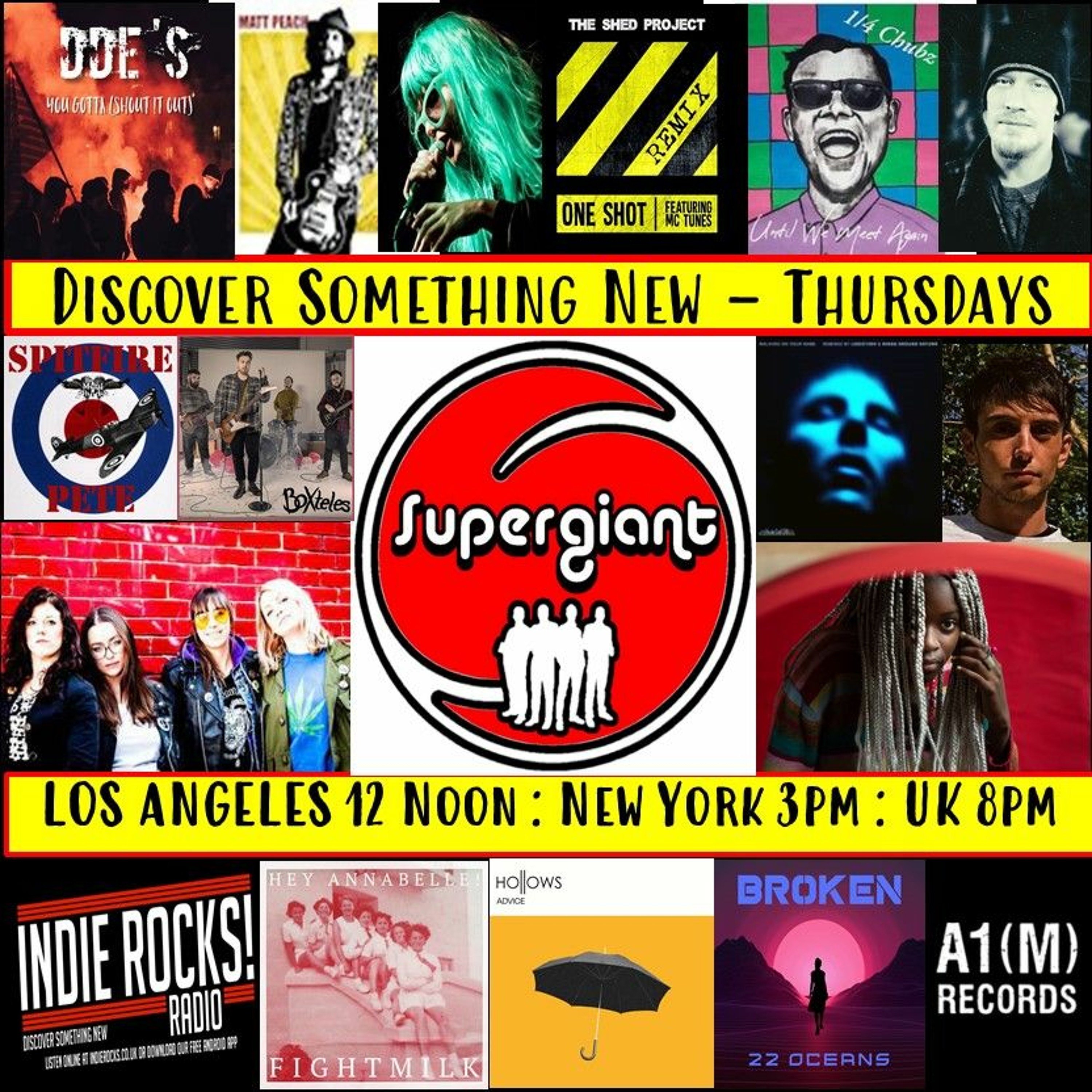A1M new Music Show - Discover New Music - Indie Rocks Radio