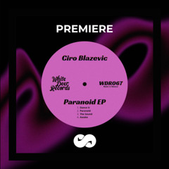 PREMIERE: Ciro Blazevic - Paranoid (White Deer Records)