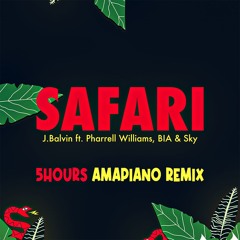 J Balvin - Safari (5HOURS Amapiano Re-Mode)