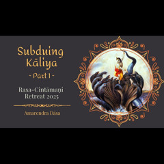Subduing Kāliya - Part 1 | Rasa-Cintāmaṇi Retreat 2025 | Amarendra Dāsa