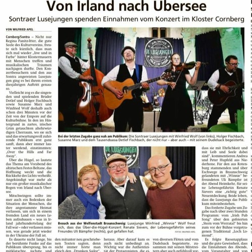 Live Konzert Kloster Cornberg 30.04.2022