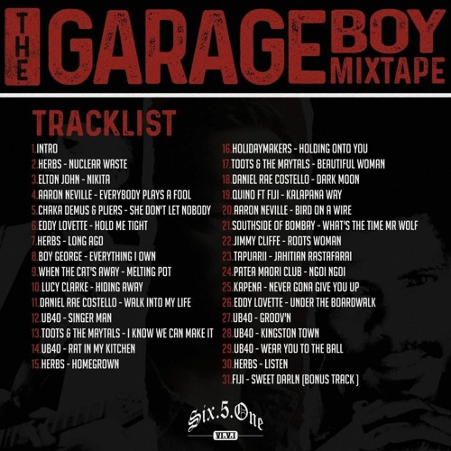 DEMO - THE GARAGE BOY MIXTAPE - EMAIL sikx5wohn@gmail.com