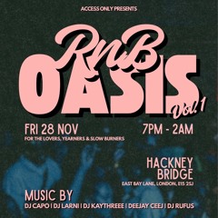 R&B OASIS VOL.1  LIVE AUDIO