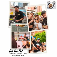 DJ Ortiz live at R&B and RIBS 3.16.23 Austin, Texas SXSW
