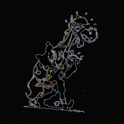 Jolly Jumper riding cosmic cowboy