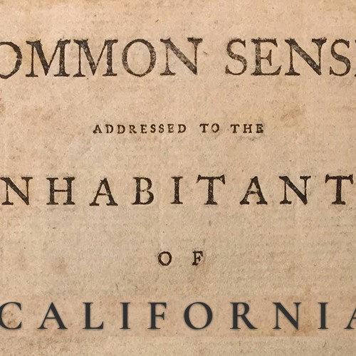 Restoring Common Sense to California