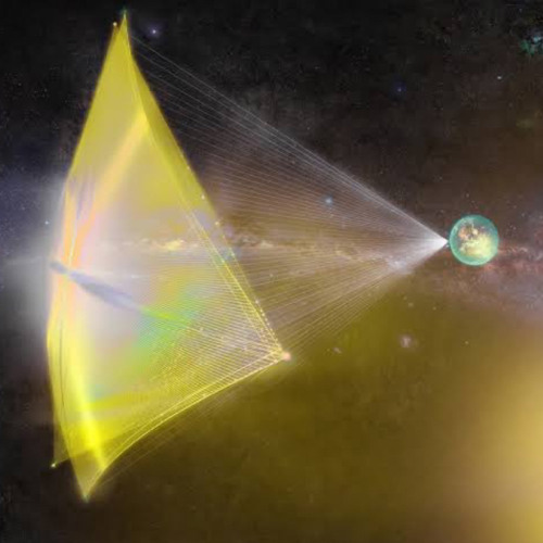 Light sail, lazer beam (Interlude)