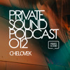 Chelovek - Private Sound Podcast 012 DJ mix artwork - Electronic music tracklist cover image