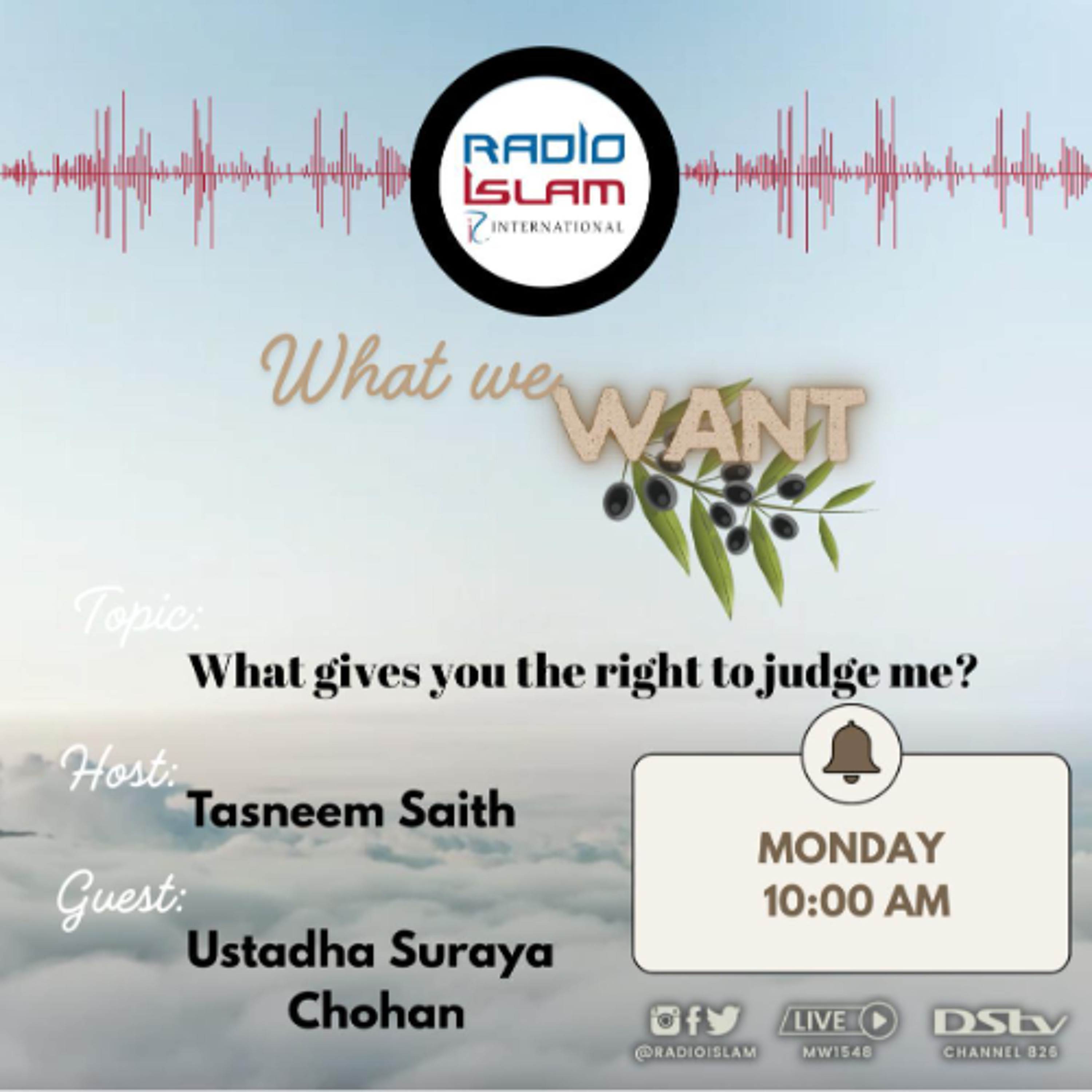 What We Want  - What Gives You The Right To Judge Me