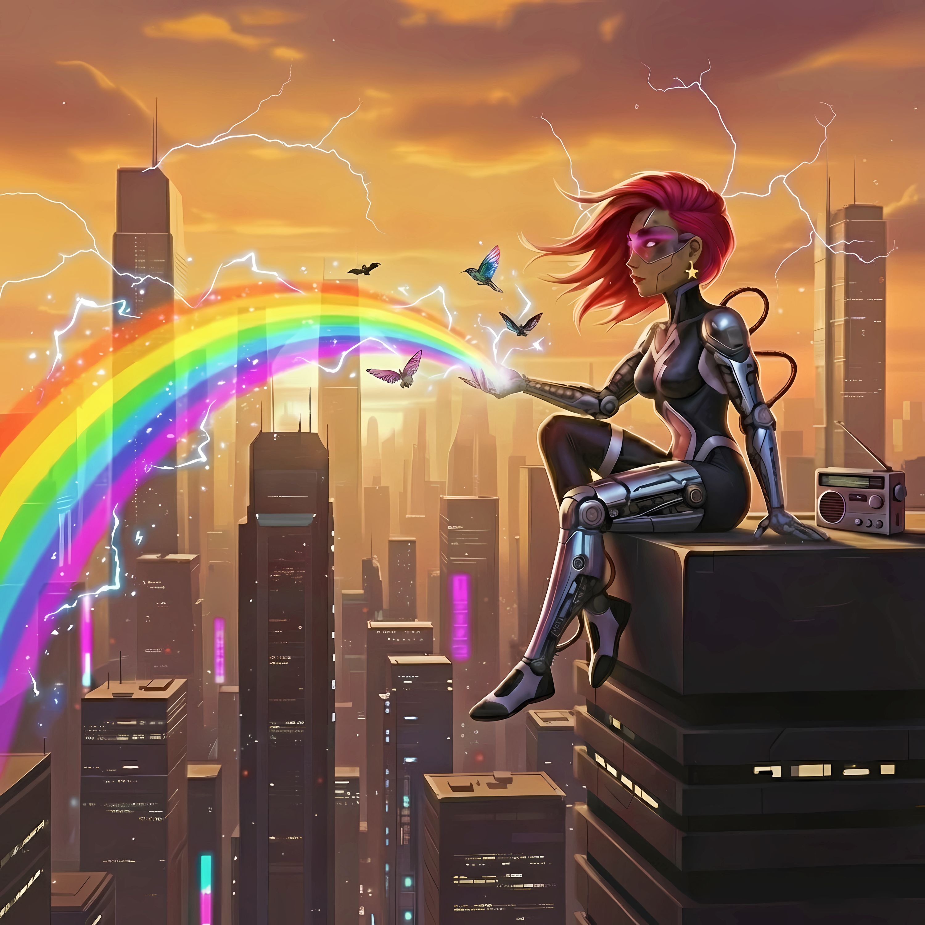 Monssun feat. Ness - Cyberpunk: Dreams of a Robot episode artwork