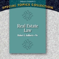 Get [PDF EBOOK EPUB KINDLE] Real Estate Law (Real Estate Law (Seidel, George)) by  Ro