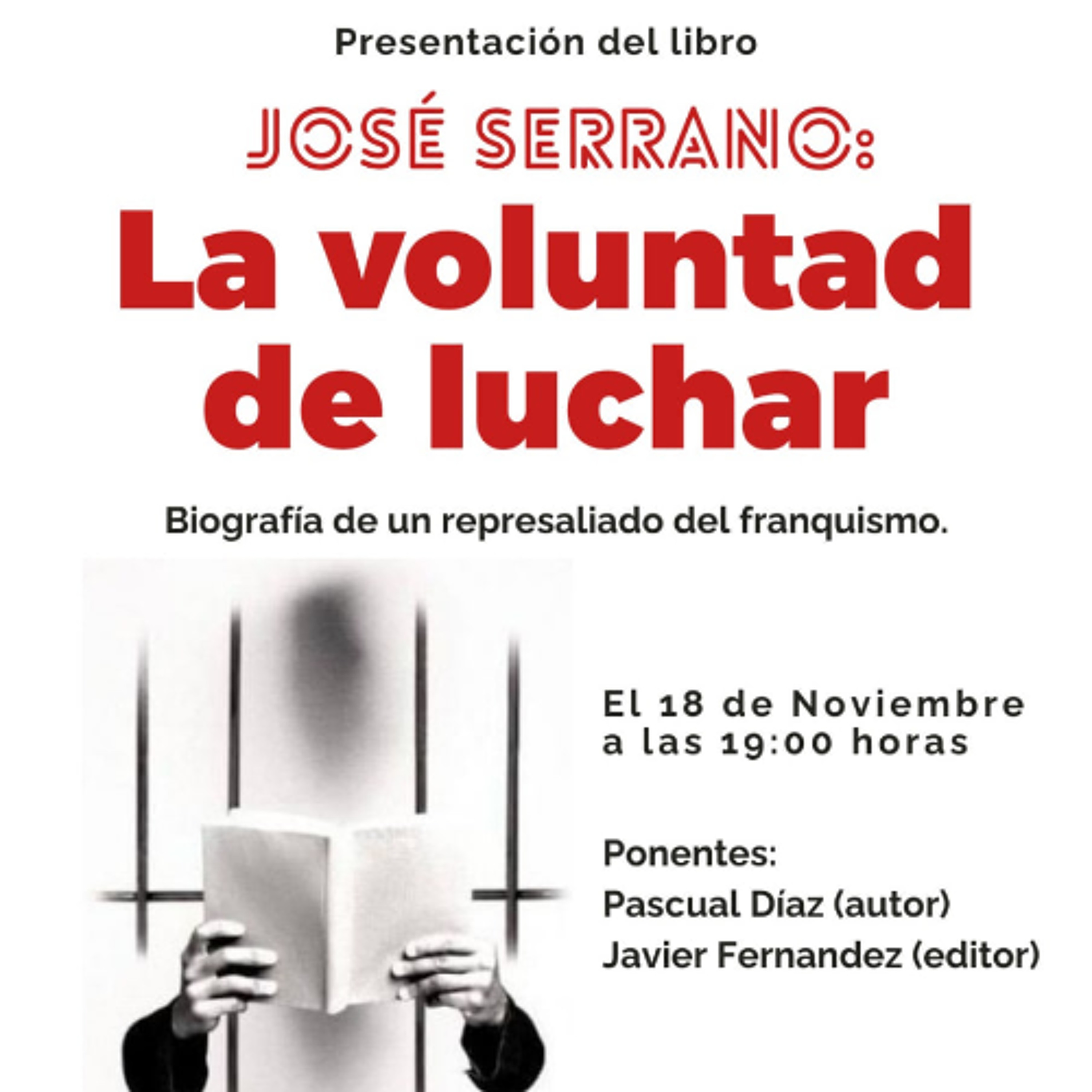 Presentación del libro José Serrano: la voluntad de luchar episode artwork