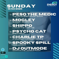 Psycho Cat live on Energy1058 16.03.2025
