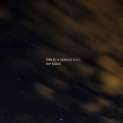 Ode to a special soul, for Miloš.