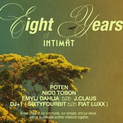 8 Years of Intimät - Metaphysiq B2B Emyli Dahlia
