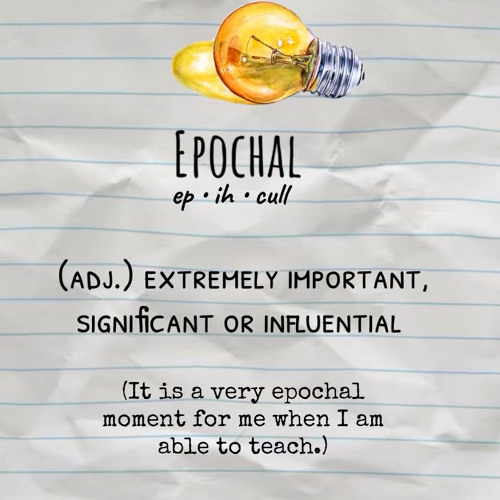 Ephochal snippet… coming uhhh.. soon I think