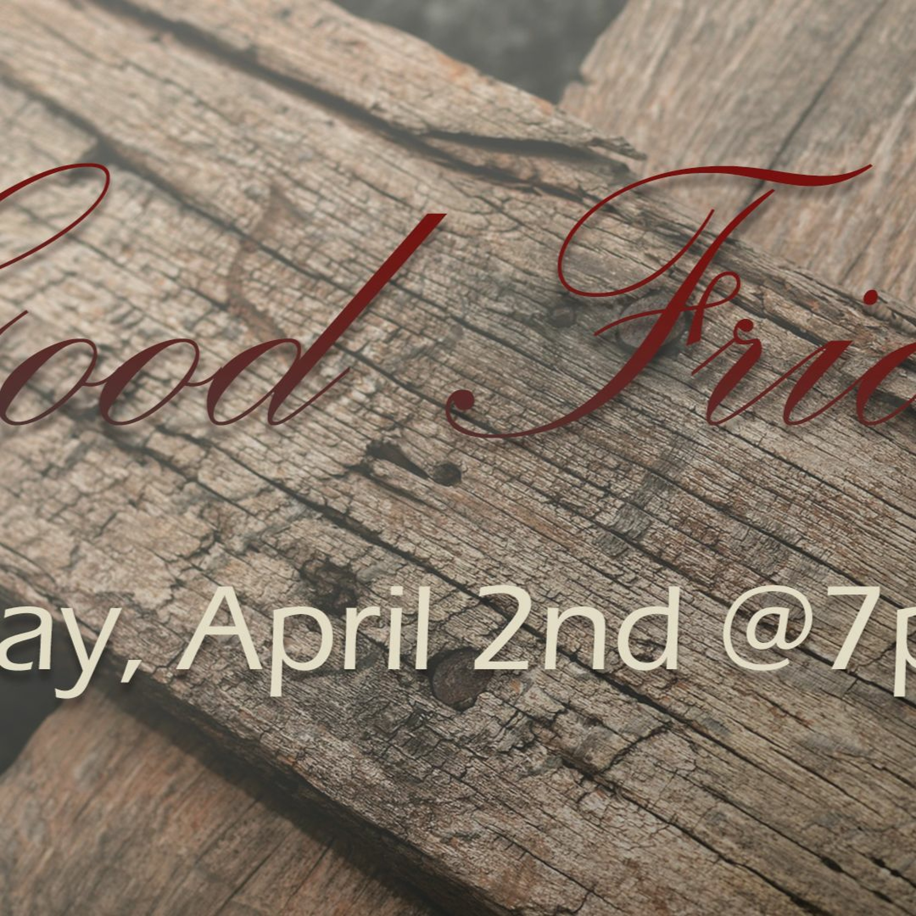 Good Friday Service episode artwork