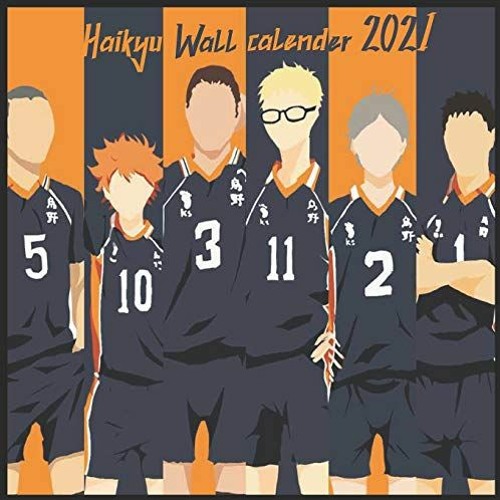 [Get] KINDLE 📭 Haikyuu wall calendar 2021: Haikyuu calendar 2021 by  Anime Jp EPUB K