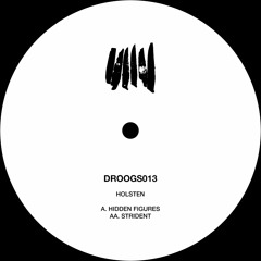 DROOGS013 - Holsten - Hidden Figures