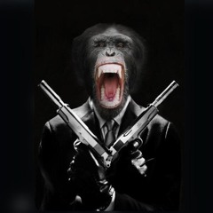 Monkeys With Guns By LucyScrew X purpleclaire