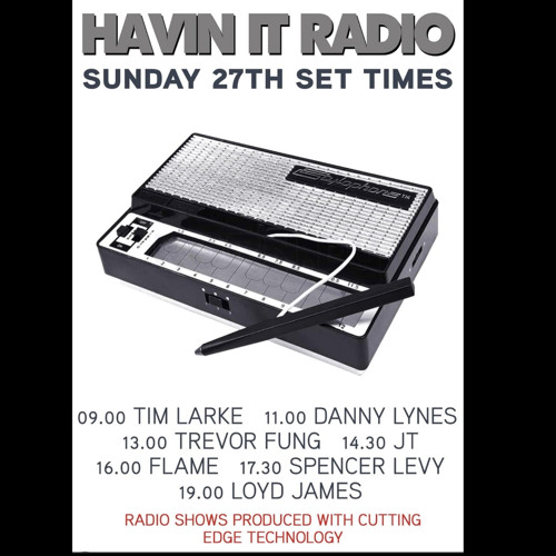 HAVIN IT RADIO DEBUT SHOW RE-RECORDED