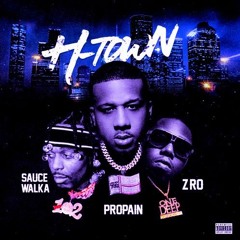 HTOWN REMIX PROPAIN SAUCE WALKA ZRO SLOWED N CRACCIN BY DJ HOOVA