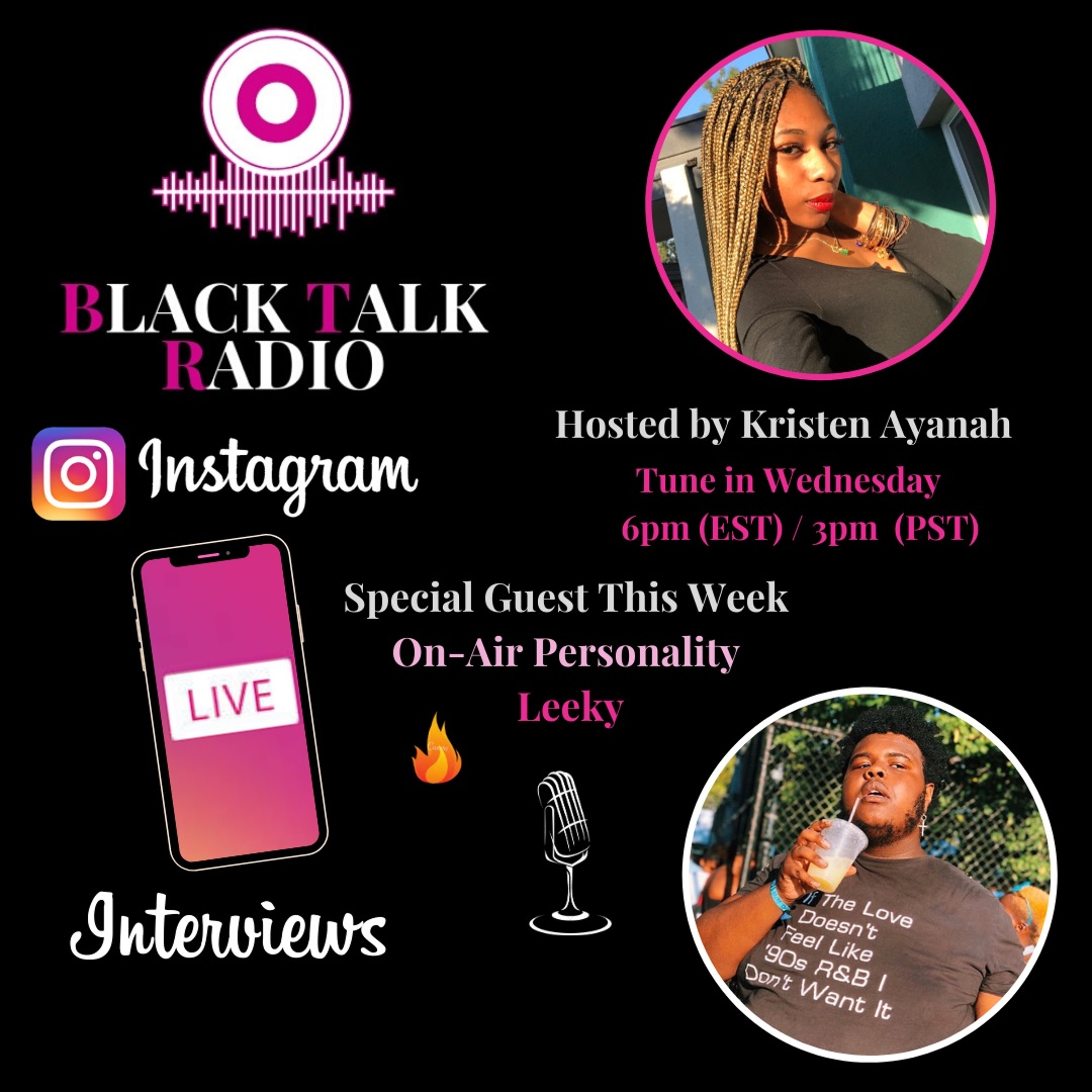 Black Talk Radio Season 3 Episode 17 (Interview w/ Leeky Crowder🎙) episode artwork