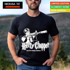 $not Get Busy Or Die Studios Herry Chopper And The Deathly Hallows T-Shirt