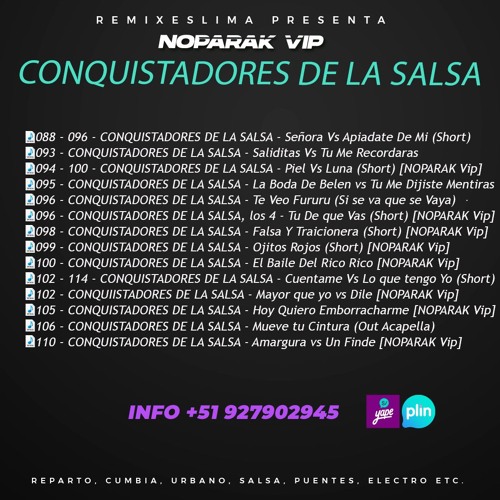 CONQUISTADORES DE LA SALSA [NOPARAK Vip]2025