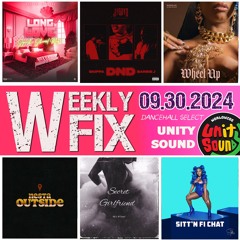 DJ Crossfire - Weekly Fix - Sept 30th 2024 DANCEHALL MIX (Gyal Tunes)