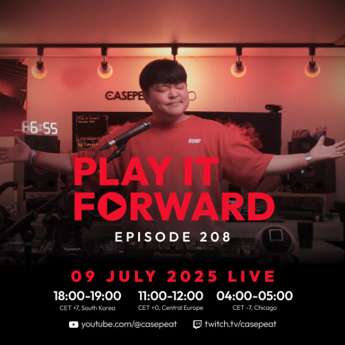Play It Forward Ep. 208 [Trance & Progressive] by Casepeat - 07/09/25 LIVE