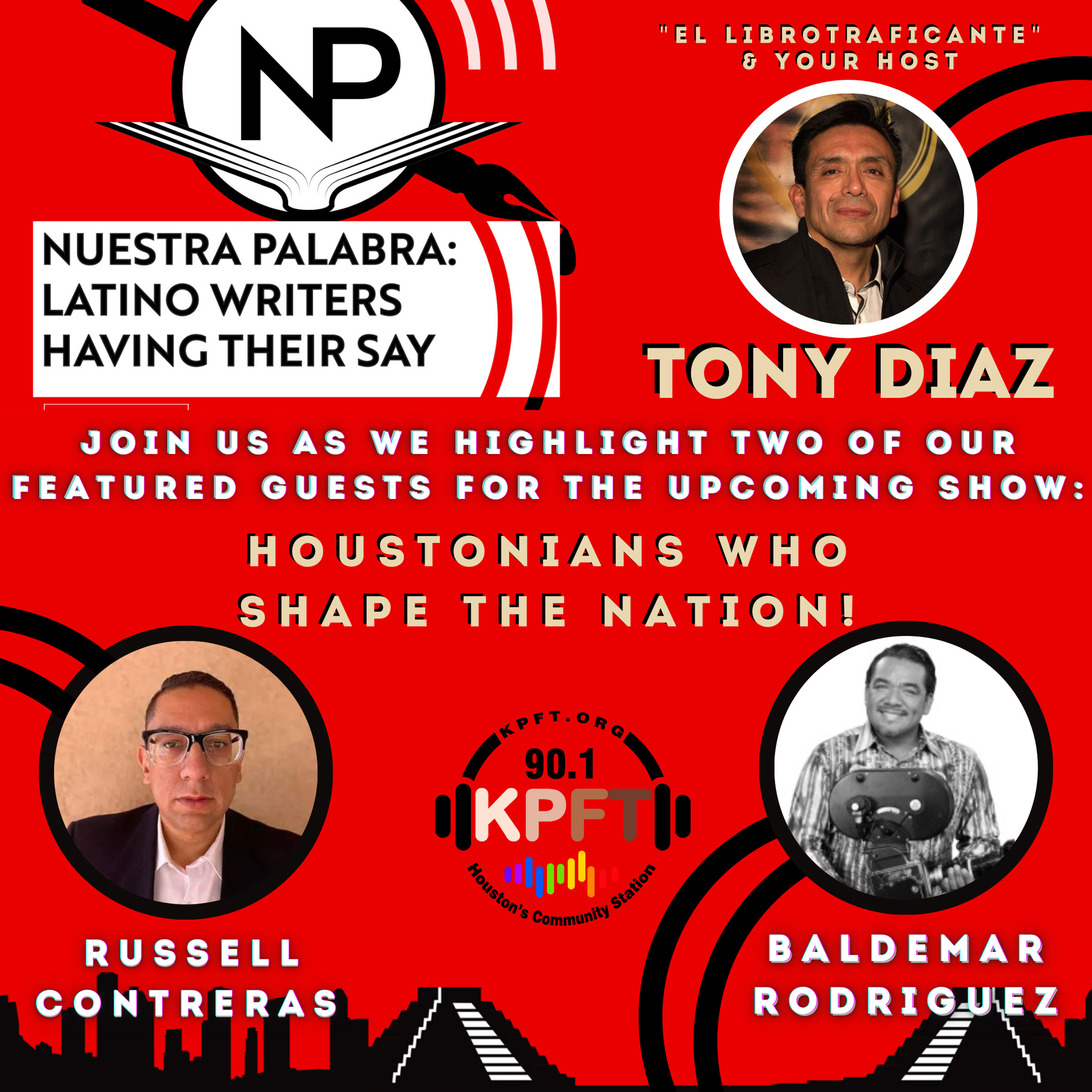 Nuestra Palabra: Latino Writers Have Their Say w/ Tony Diaz