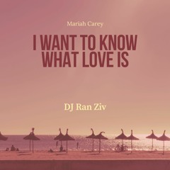Mariah Carey - I Want To Know What Love Is (Ran Ziv Remix)