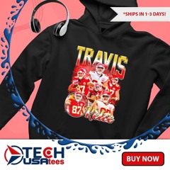 Travis Kelce Kansas City Chiefs NFL football player 87 shirt