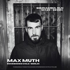 Max Muth - Live at KitKatClub - 12.11.2023
