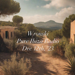 Pure Ibiza Radio, Ecoama Radio Show, Dec 12th '23
